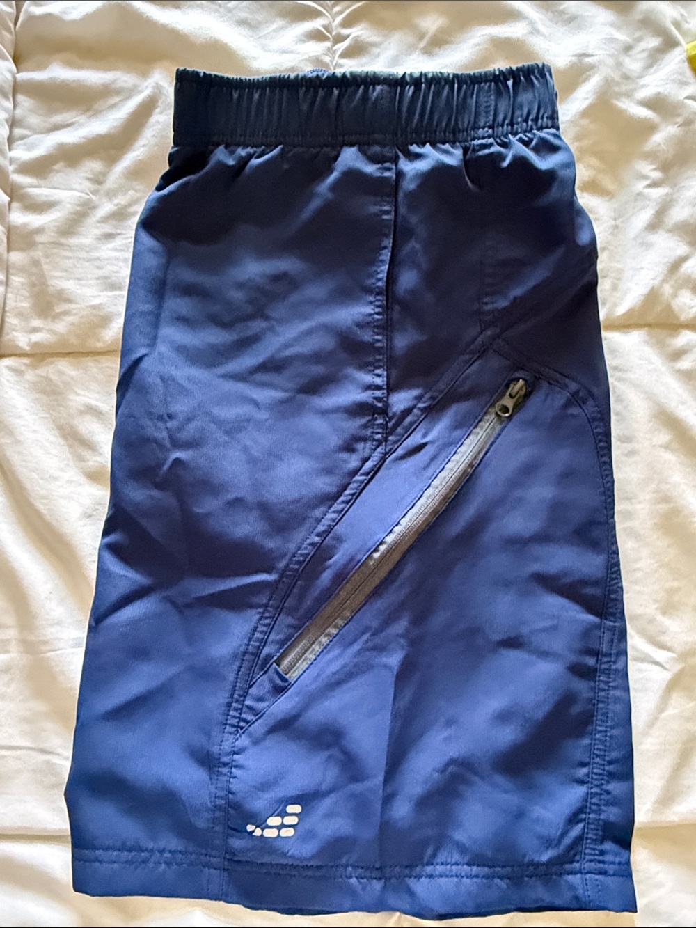Men’s BCG navy blue drawstring shorts size Large